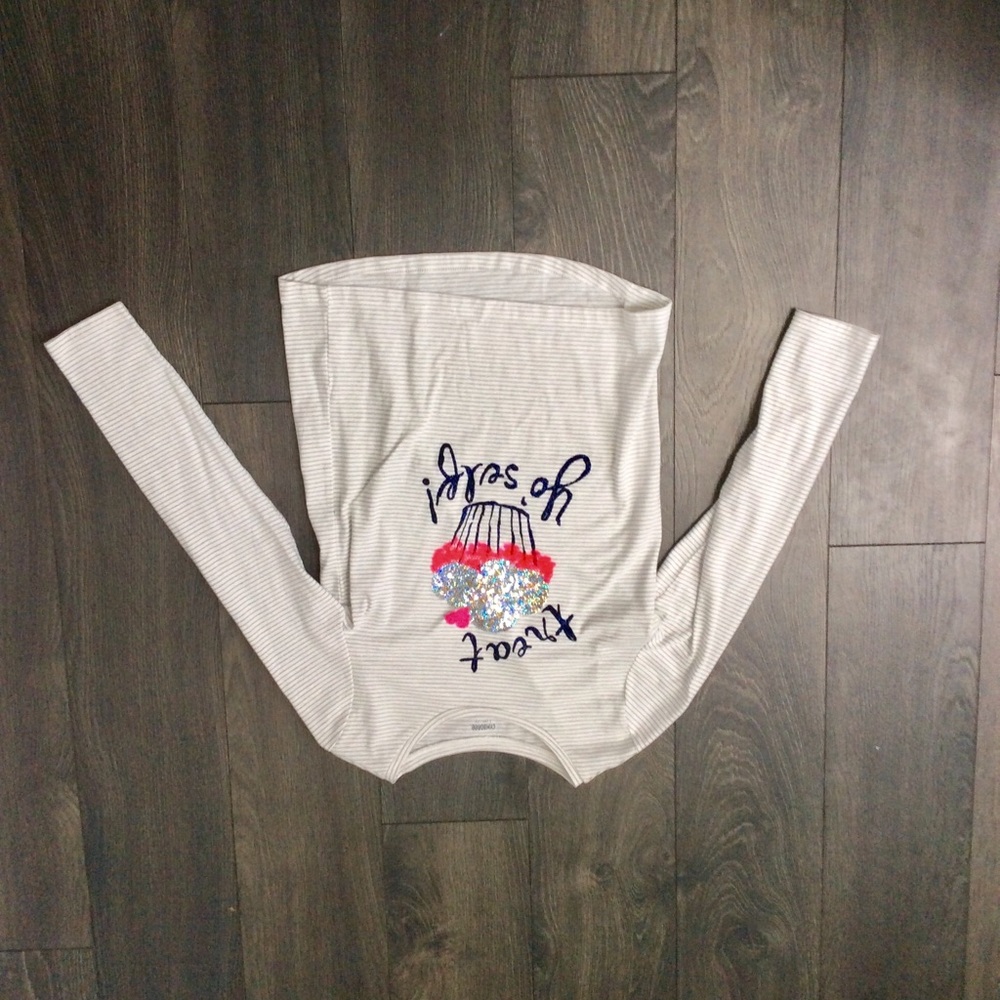 A long sleeved shirt